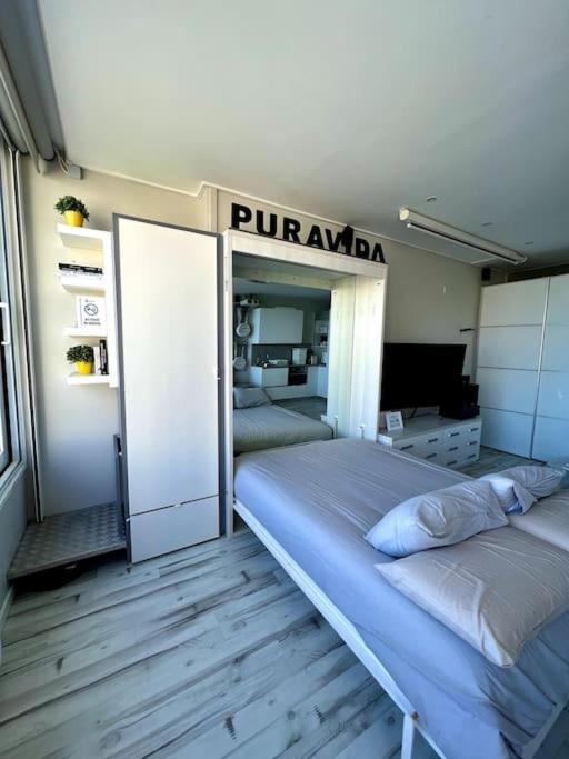 Estudio En Primera Linea De Playa ปูแอร์โตเดลาครูซ ภายนอก รูปภาพ